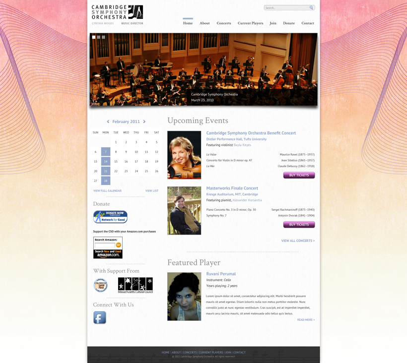 Cambridge Symphony Orchestra Cambridge Symphony Orchestra