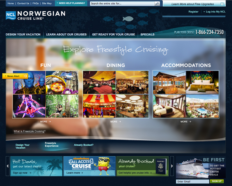 Norwegian Cruise Line - Freestyle Cruising